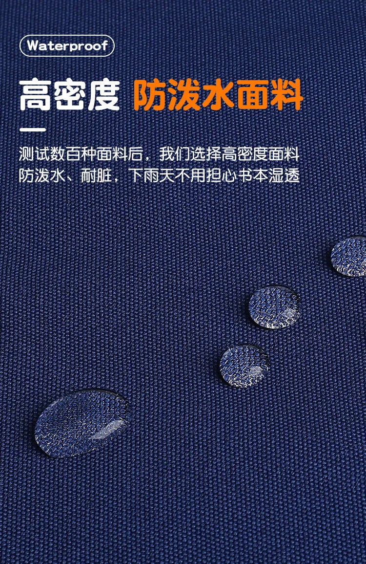 Shaodong's Lightweight Burden-Reducing Kidsren's Backpacks Large Capacity Multi-Flap Pocket Pants Primary School Students Grades
