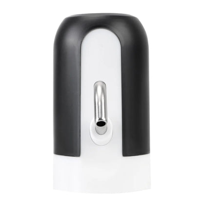 Barreled Water Pumping Device With Blue LED Light USB Rechargeable Portable Wireless Electric Water Pump Kitchen Tools