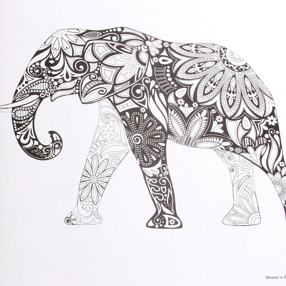 Livre pour enfants Graffiti Coloring Book Peinture English Books Zen Mandalas
