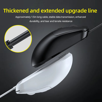 Hot Sale T-WOLF Personalized Mouse G580 Wired Office Mouse 4D Business Normal Mouse Mice for Laptop Desktop