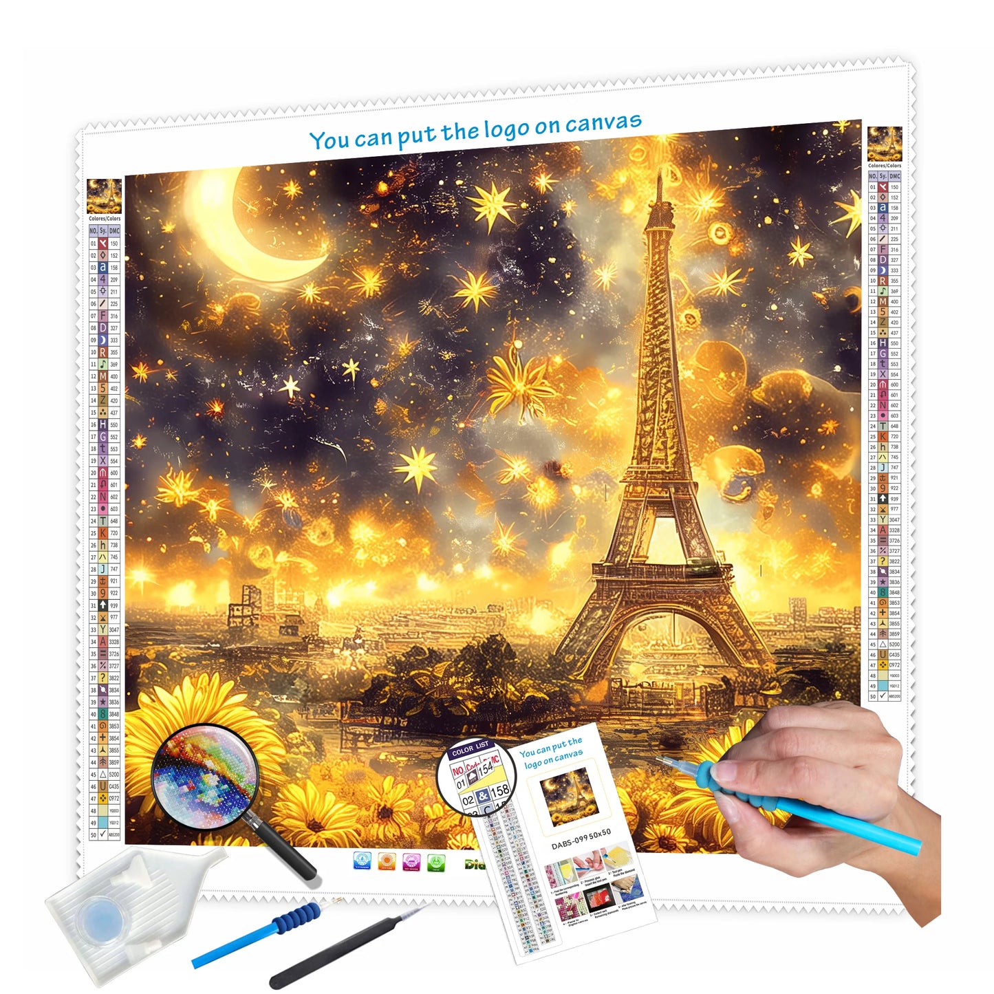 N-2218 Custom DIY Cat Diamond Painting Canvas Print Wholesale 5D Animal Diamond Painting Canvas