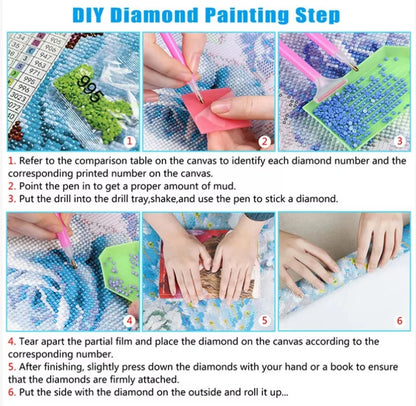BT29 DIY Pen Holder Diamonds Painting