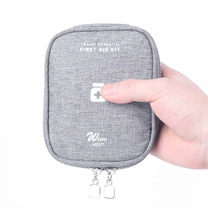 Mini Portable Medicine Storage Bag Camping Outdoor Travel First Aid Kit Medicine Bags Organizer Emergency Survival Bag Pill Case