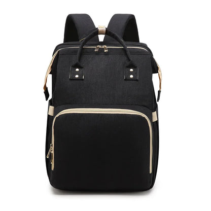 Mummy Maternity Nappy Bag Large Capacity Portable Folding Travel Beds Baby Stuff Mommy Bag Women Outdoor Stroller Backpack