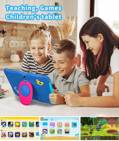 Hot Selling 7 Inch Android 11 Tablet Smart Touch Screen HD Used RAM 6+128GB for Educational Use for Children