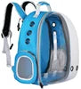 Large Capacity Transparent Outdoor Pet Carrier Bag Portable Cat Dog Tote Backpack Zipper Breathable Sturdy for Travel Transport