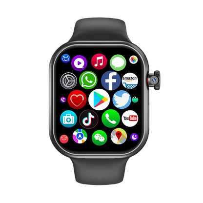 Wonlex MT107 Dual Speaker AMOLED Screen Big Memory Heart Rate Steps WIFI GPS Positioning 4G Android Smart Phone Watch