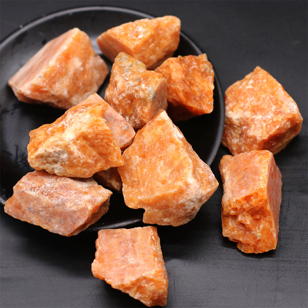 Natural Raw Sunstone Crystal Quartz Irregular Rough Mineral Specimen Reiki Healing Crystals Aroma Stone Collectible Decortion