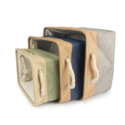 Personalized Dog Toy Basket Free Print Pet Storage Box Cat DIY Custom Name Toys Clothes Accessories Organize Storage