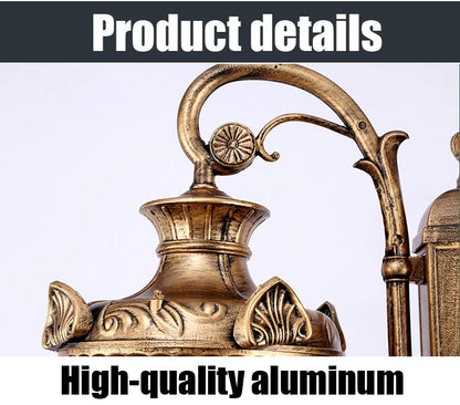 (H≈2.3M)Garden Lights Street Lights Lawn Flowers Park Lights Waterproof Outdoor Villa High Pole Lights Landscape