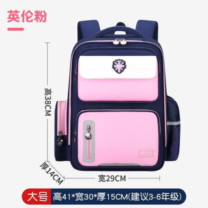 Shaodong's Lightweight Burden-Reducing Kidsren's Backpacks Large Capacity Multi-Flap Pocket Pants Primary School Students Grades