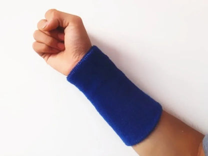 High Quality Sports Sweat Towel Wristband Cotton Elastic Bandage Hand Sport Wristband Gym Support Wrist Brace Wrap Carpal Tunnel