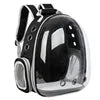 Large Capacity Transparent Outdoor Pet Carrier Bag Portable Cat Dog Tote Backpack Zipper Breathable Sturdy for Travel Transport