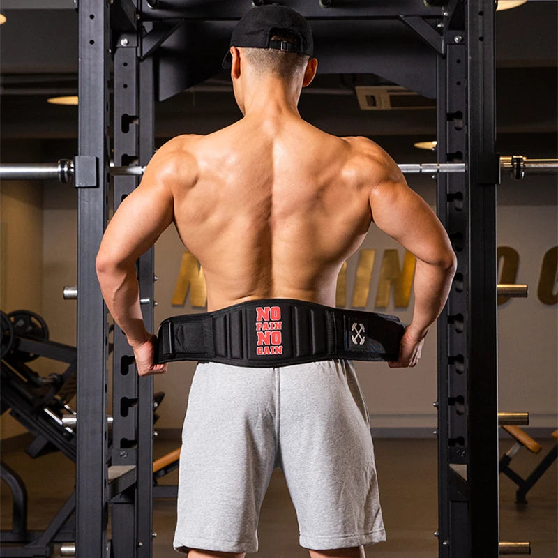 Wholesale Custom Logo Neoprene EVA Waist Support Adjustable Gym Exercise Weight Lifting Squat Lever Belt for Strength Lift