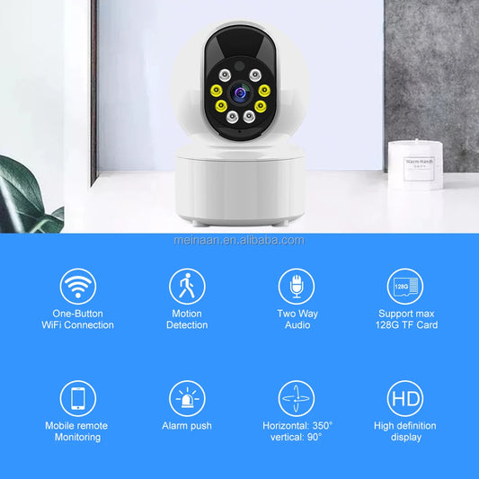 Wholesale 3MP Indoor Monitor Smart Video V380 Pro Wireless CCTV PTZ Camera 360 IP Home WiFi Network CCTV Security Camera