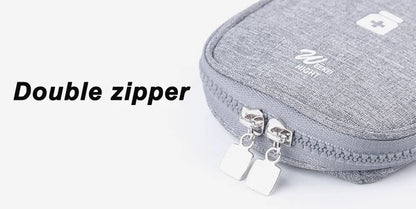 Mini Portable Medicine Storage Bag Camping Outdoor Travel First Aid Kit Medicine Bags Organizer Emergency Survival Bag Pill Case