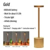 Led Portable Desk Lamps Rechargeable Metal Eye-Protection Night Light Touch Bedside Restaurant Courtyard Atmosphere Table Lamp