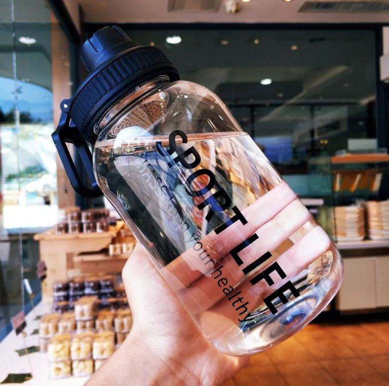 Portable Creative 700ML 1000ML Big Glass Bottle Container For Drinks Beverage With Tea Infuser Filter Girl Men Leakproof Cup