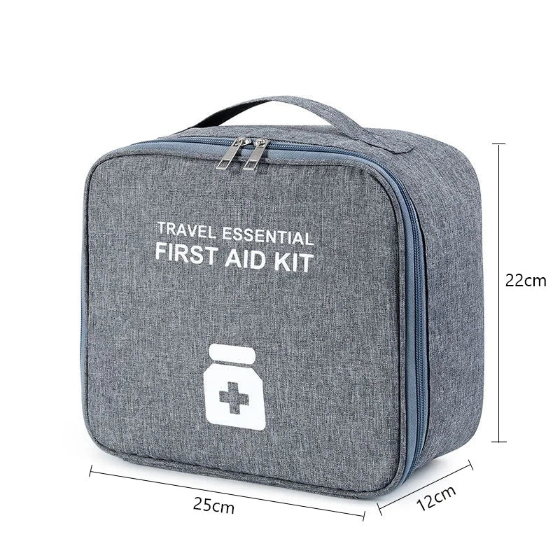 Mini Portable Medicine Storage Bag Camping Outdoor Travel First Aid Kit Medicine Bags Organizer Emergency Survival Bag Pill Case