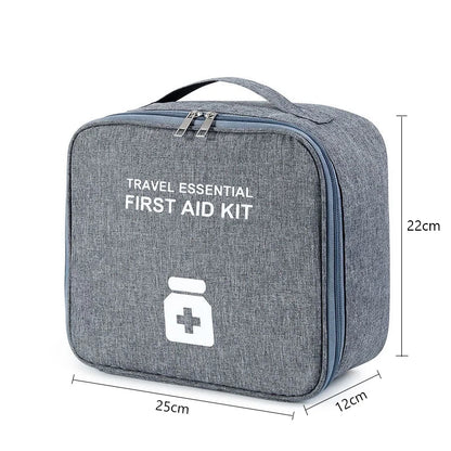 Mini Portable Medicine Storage Bag Camping Outdoor Travel First Aid Kit Medicine Bags Organizer Emergency Survival Bag Pill Case