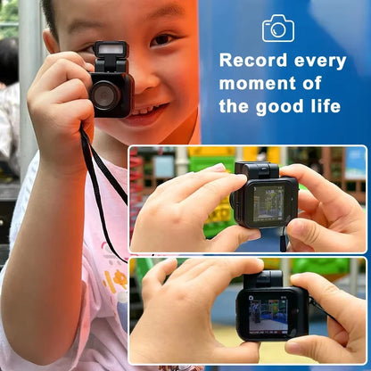 Look at the Camera Freeze the Time Useful Mini Camera Y4000  with 1.44 Inch High-definition Display Screen Support 512G Kids