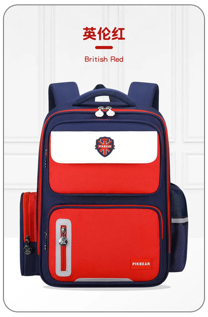Shaodong's Lightweight Burden-Reducing Kidsren's Backpacks Large Capacity Multi-Flap Pocket Pants Primary School Students Grades
