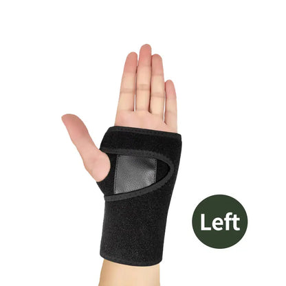 JK050 Comfortable Nylon Neoprene Thumb Wrist Brace Reversible Splint for Left Right Hand Adjustable Support Stabilizer Soft