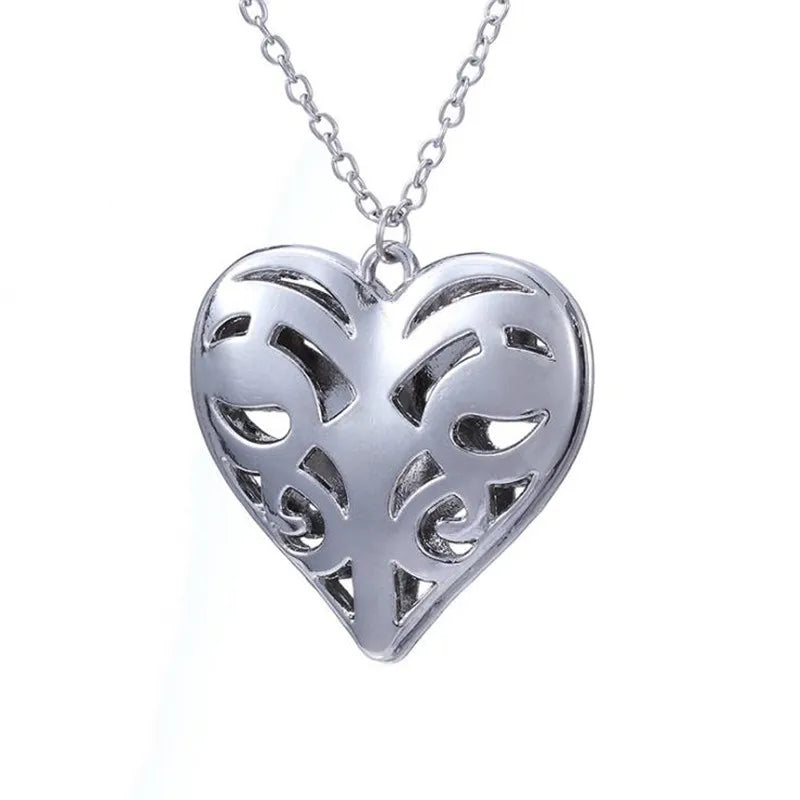 The Vampire Diaries Necklace Elena Gilbert Necklaces for Women Movie Jewelry Charm Katherine Klaus Forbes Blue Stone Choker