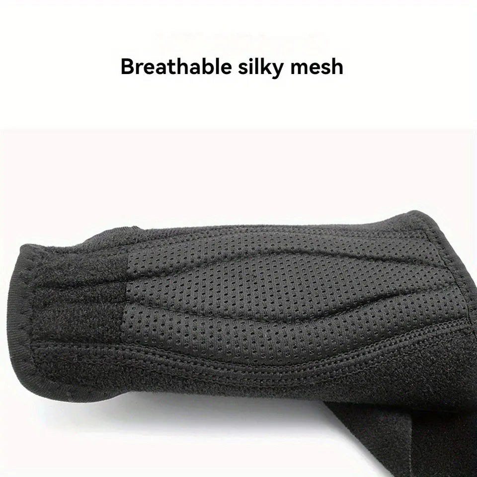 JK050 Comfortable Nylon Neoprene Thumb Wrist Brace Reversible Splint for Left Right Hand Adjustable Support Stabilizer Soft