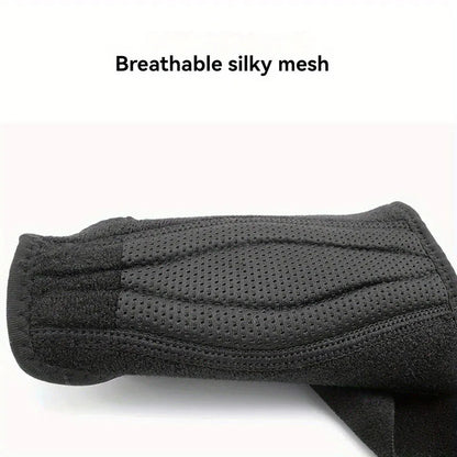 JK050 Comfortable Nylon Neoprene Thumb Wrist Brace Reversible Splint for Left Right Hand Adjustable Support Stabilizer Soft