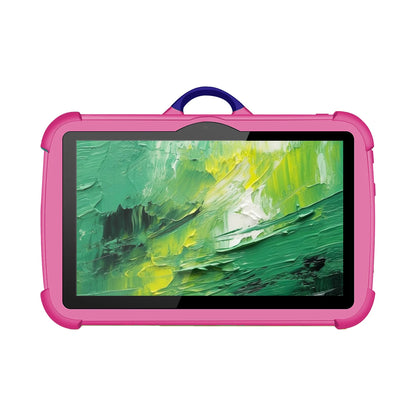 2025 Kids Tablet 7 Inch IPS HD Screen Quad Core Processor 4GB RAM 64GB ROM Toddler Tablet with Protective Case Kids Tablet