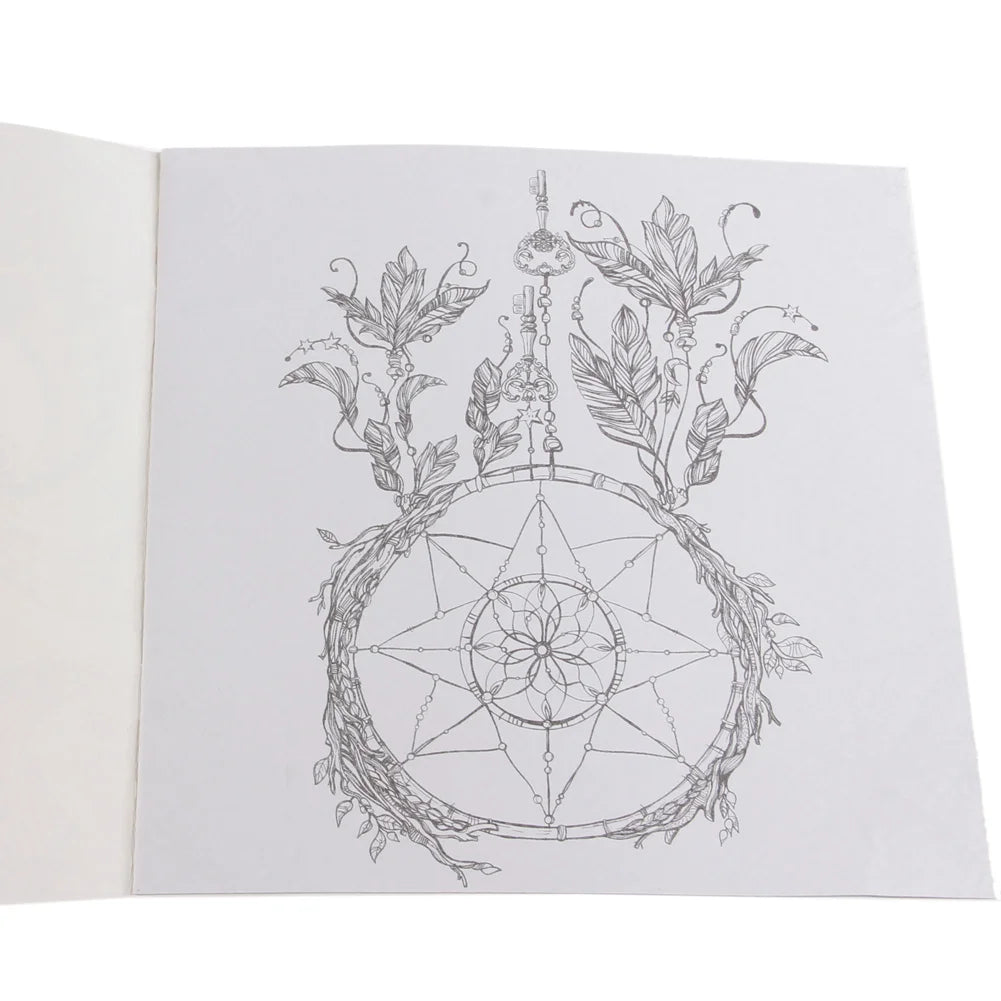 Livre pour enfants Graffiti Coloring Book Peinture English Books Zen Mandalas