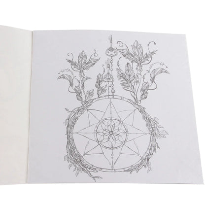 Livre pour enfants Graffiti Coloring Book Peinture English Books Zen Mandalas