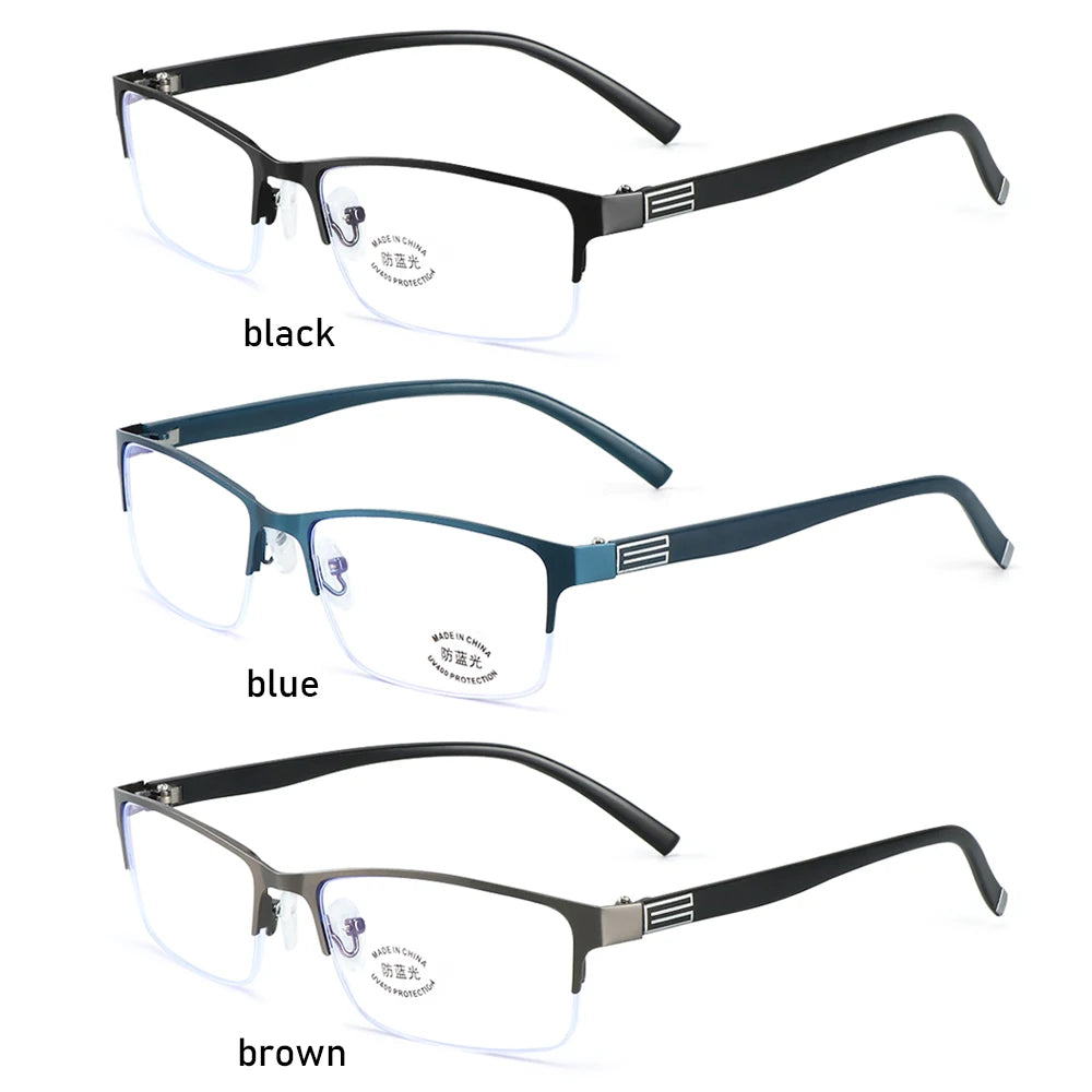 Nearsighted Glasses Man Prescription Myopia 0 -0.5 -1 -1.5 -2 -2.5 -3 -4 -5 -6 Business Ultralight Myopic Eyeglasses