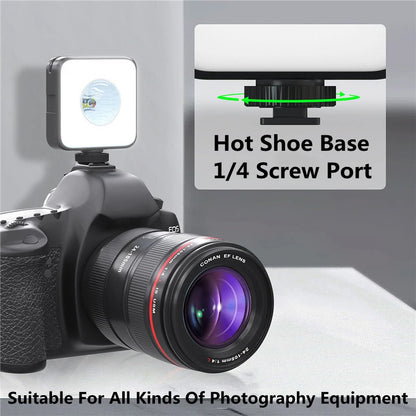 RGB Video Light LED Sunlight Rainbow Projection Magnetic Design For Photography Self Lighting Photo Studio Live TikTok Fill Lamp