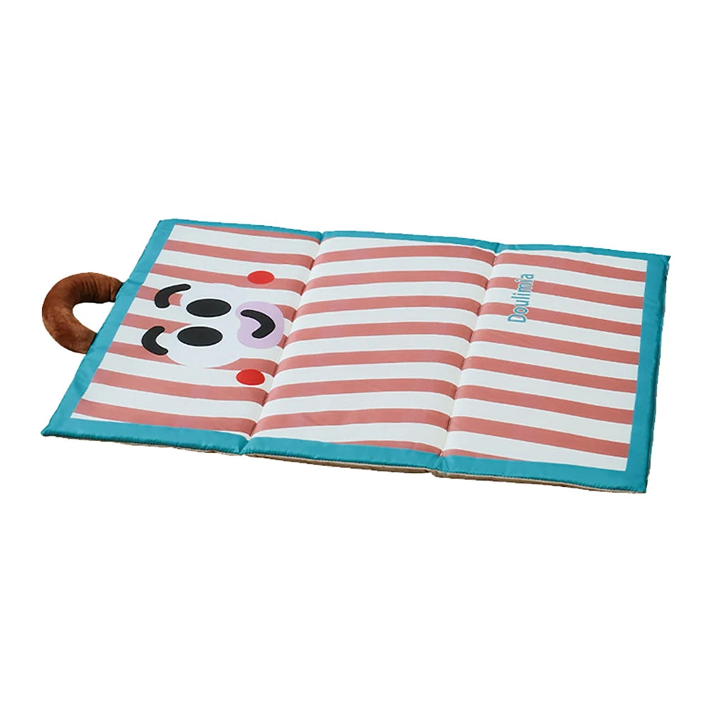 Upgraded 2025 Dog & Cat  Pet Sleep Pad bed - Waterproof Anti-Slip Foldable  Multi-Function Outdoor/Indoor