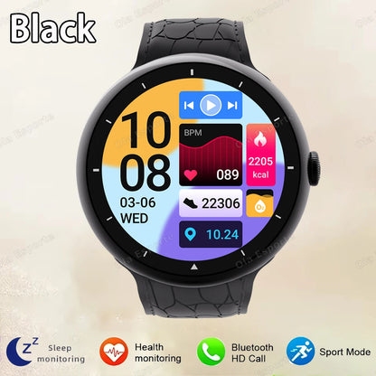 Smart Watch Men 1.52Inch AMOLED Screen BT Call GPS Sports Fitness Tracker Health Monitor Wireless Charging Smartwatch