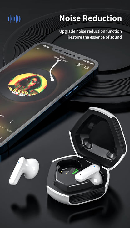LY09 TWS Earphone Bluetooth 5.2 Wireless Headphone Noise Reduction in Ear Earbuds HIFI Touch Control Mic Call Sports Headset