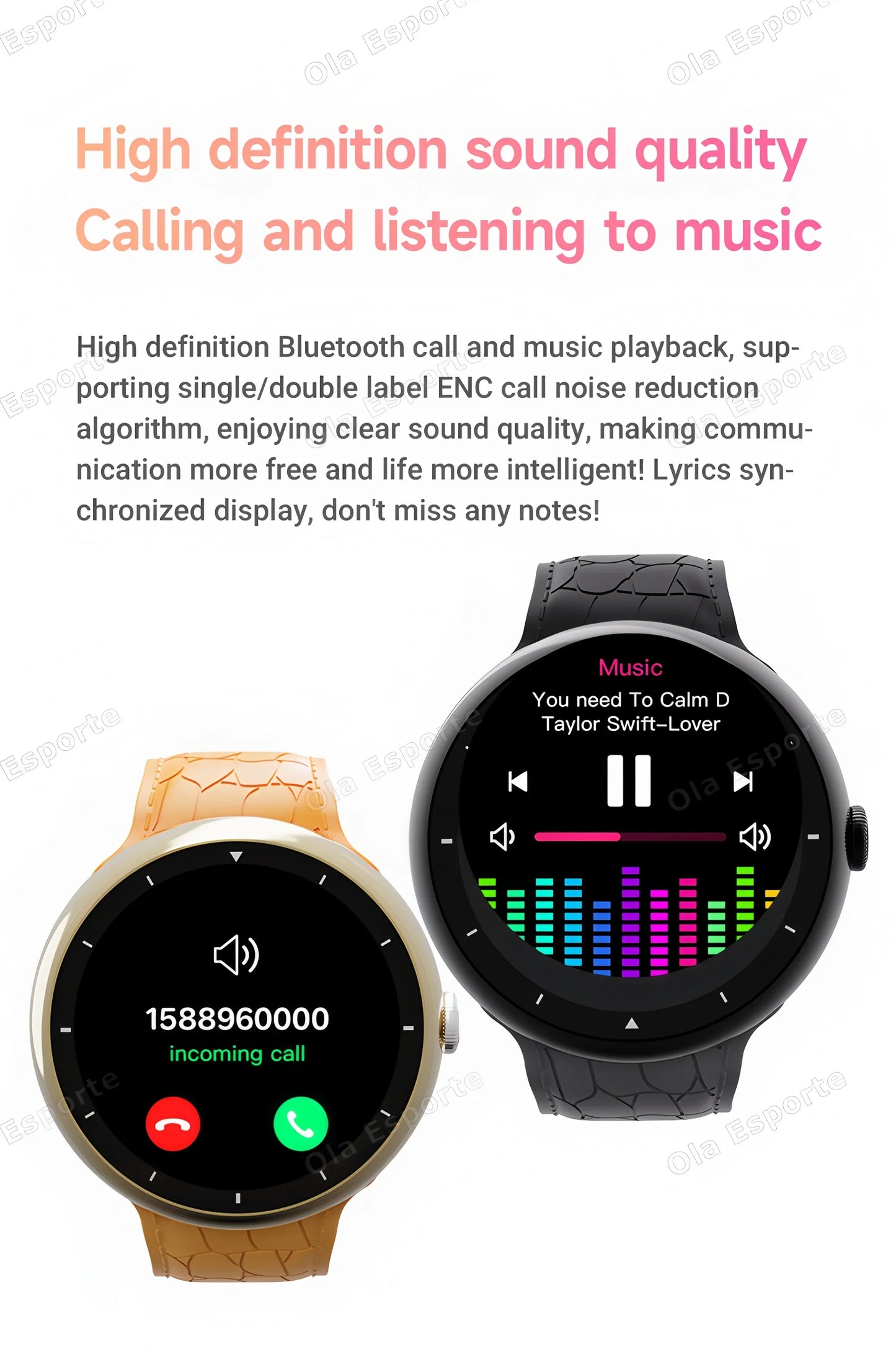 Smart Watch Men 1.52Inch AMOLED Screen BT Call GPS Sports Fitness Tracker Health Monitor Wireless Charging Smartwatch