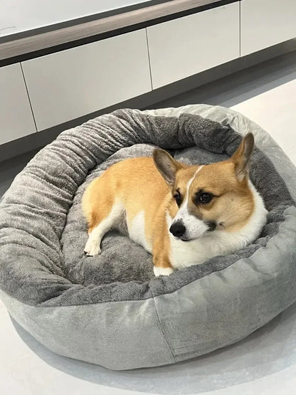 Soft Warm Dog Bed Pets Basket Cat House Sofa for Medium Large Dog Sofa Bed Cushion Dog Bed House Pet Supplies Accessories2025new