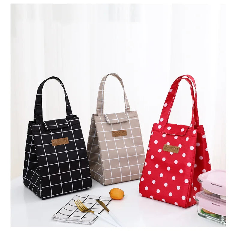 Kids Lunch Bag for School Portable Thermal Bag Children Cartoon Insulated Lunch Bag Cooler Pouch Dinner Container Handbags