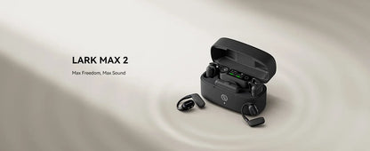 Hollyland LARK MAX 2 Professional Wireless Lavalier Mini Microphone for iPhone iPad Android Live Broadcast Gaming Recording Vlog
