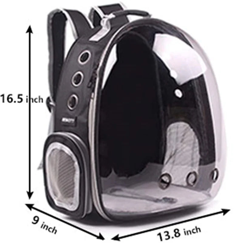 Cat Bag Breathable Clear Space Capsule Cat Backpack for Cat Portable Outdoor Travel Pet Shoulder Bag Pet Outgoing Backpack
