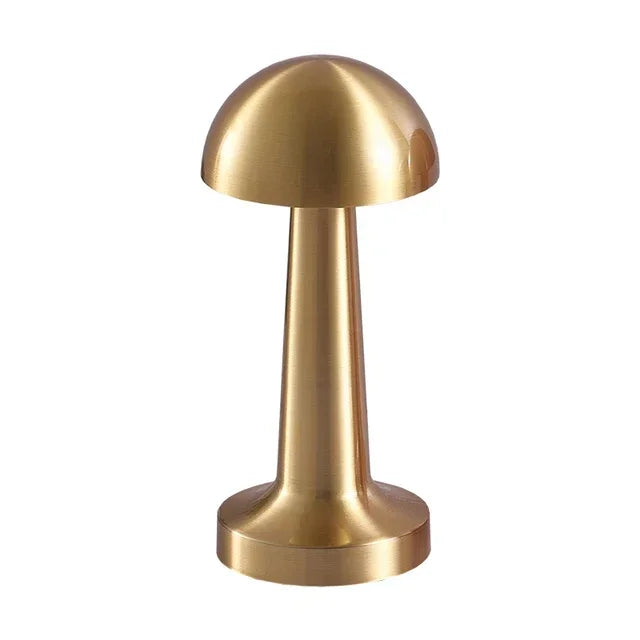 Retro Table Lamp Metal Touch Decor for Bar Coffee Restaurant Decoration Light Desk LED Rechargeable Night Light Bedroom Decor