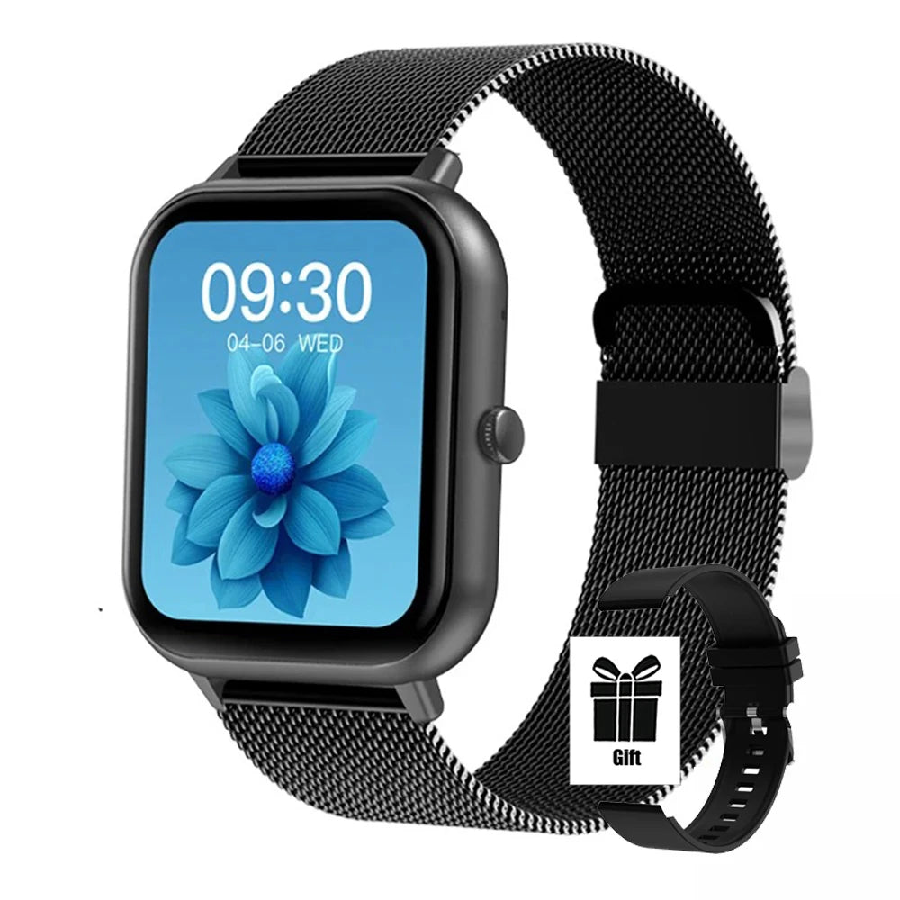 New Luxury Smartwatches Men Full Screen Bluetooth Call Valentine Gift Alarm Clock Custom Photo Health Tracking Watch Women 2025