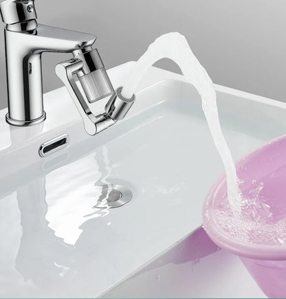 New Kitchen Faucet Extender with Filter 2 Modes Metal Universal Swivel Bubbler Nozzle 1440° Rotate Filtered Faucet Extension