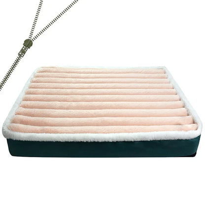 Elastic Cat Bed for a Small Dog Sleeping Mat Remolvable Large Dog Bed with Zipper Washable Cat Kennel for Medium Dog Accessories