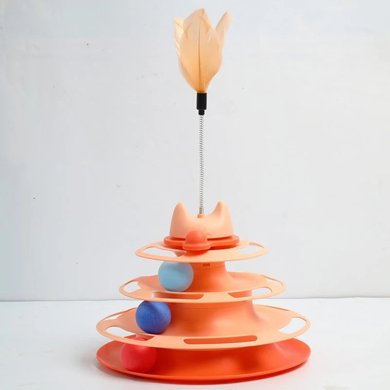 Cat toys, self-entertainment and cat-amusing sticks, pet cat turntable balls, cat-amusing artifacts, kitten supplies