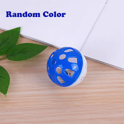 Pet Cat Puzzle Maze Holes Toys Felt Box With Bell Ball Kitten Playing Toys Interactive Funny Combination Set Cat Supplies