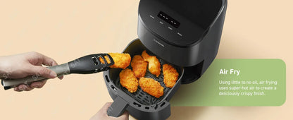 t Mini Air Fryer 2.1 Qt, 4-in-1 Small Airfryer, Roast, Reheat, Low-noise, Nonstick and Dishwasher Safe Basket, 30 In-App Recipes